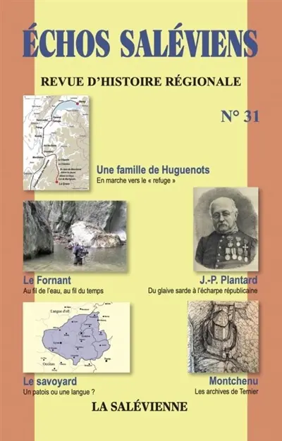 Echos saléviens : revue d'histoire régionale, n° 31