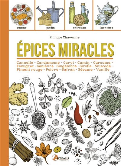 Epices miracles : cannelle, cardamome, carvi, curcuma, fenugrec...