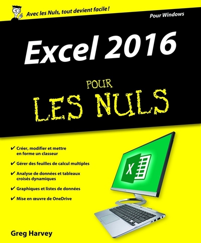 Excel 2016 pour les nuls : pour Windows