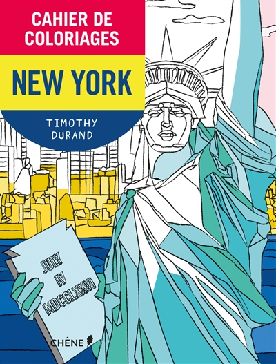 Cahier de coloriages : New York