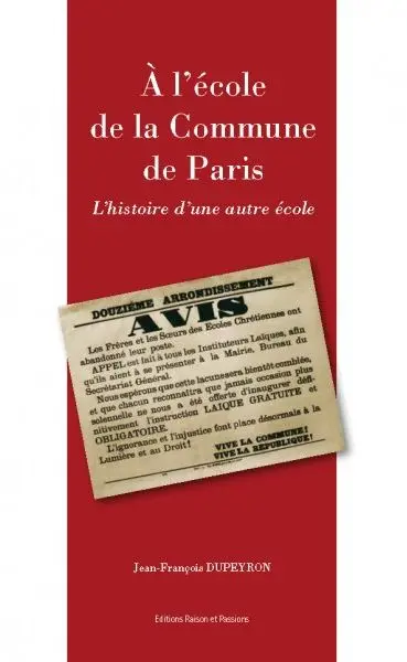 A l'école de la Commune de Paris : l'histoire d'une autre école