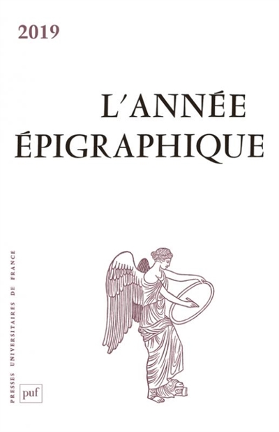 Année épigraphique (L'), n°...