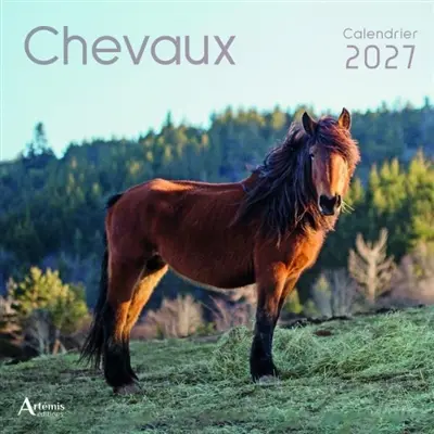 Chevaux : calendrier 2027 Chevaux : calendrier 2027