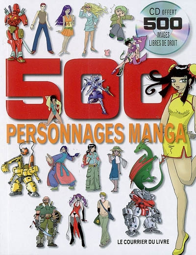 500 personnages manga