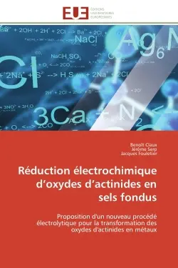 Réduction électrochimique d'oxydes d'actinides en sels fondus : Proposition d'un nouveau procédé électrolytique pour la transformation des oxydes d'actinides en mét