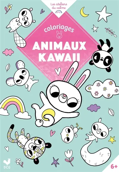 Coloriages animaux kawaii
