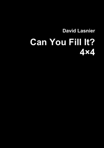 Can You Fill It ? : 4×4