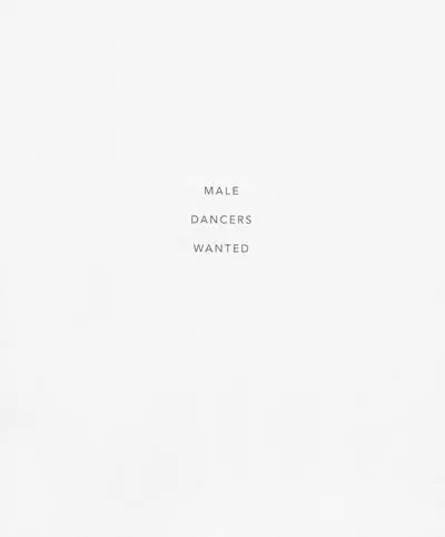 Male dancers wanted (experience not necessary)