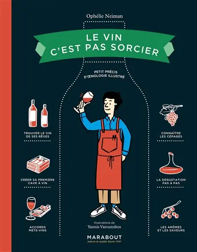 Le vin c'est pas sorcier : petit précis d'oenologie illustré Le vin c'est pas sorcier : petit précis d'oenologie illustré