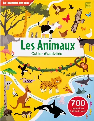 Les animaux : cahier d'activités