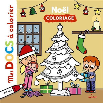 Noël : coloriage