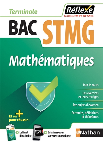 Mathématiques bac STMG, terminale