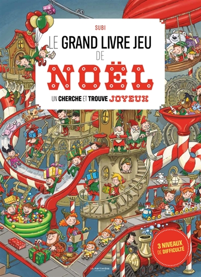 le grand livre jeu de noël