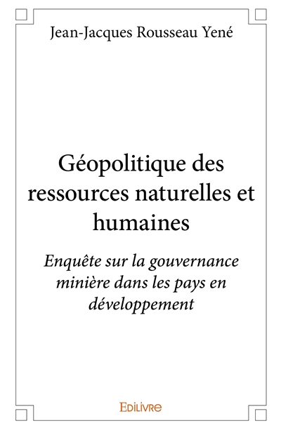 Géopolitique des ressources...