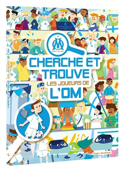 Cherche et trouve les joueurs de l'OM : retrouve tes joueurs préférés et pars à la recherche de supporters du club et objets cachés dans chaque scène !