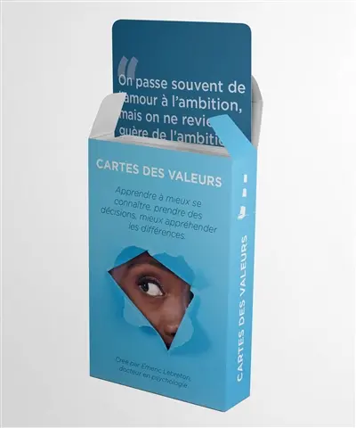 Cartes des valeurs : apprendre à mieux se connaître, prendre des décisions, mieux appréhender les différences