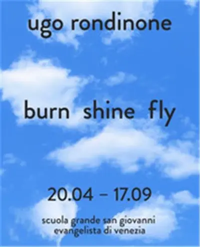 Ugo Rondinone burn shine fly