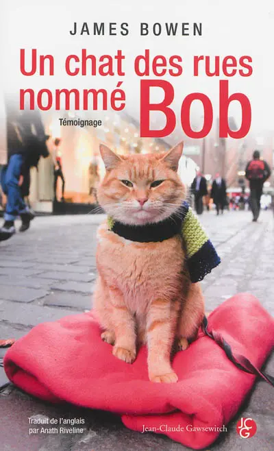Un chat des rues nommé Bob : témoignage
