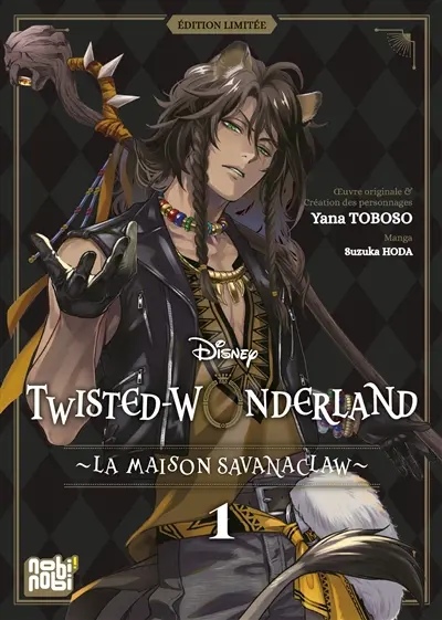 Twisted-Wonderland : la maison Savanaclaw : volume 1 + artbook