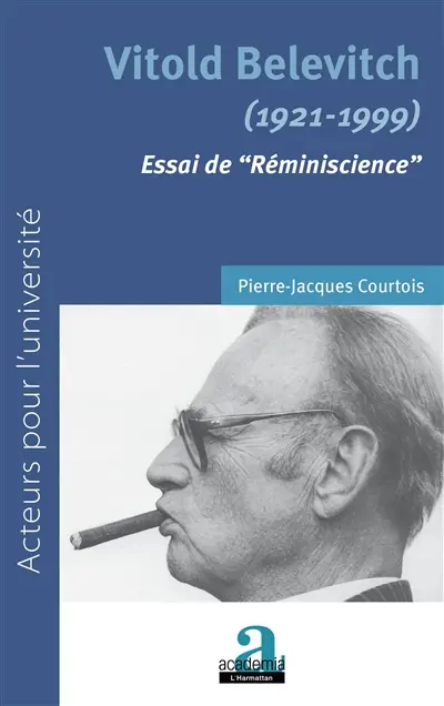 Vitold Belevitch, 1921-1999 : essai de réminiscience
