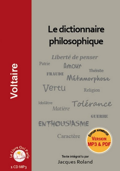 Le dictionnaire philosophique