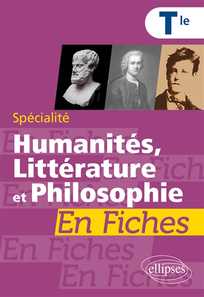 Spécialité humanités,...