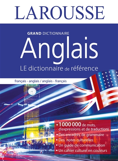 Grand dictionnaire français-anglais, anglais-français. Dictionary unabridged edition French-English, English-French