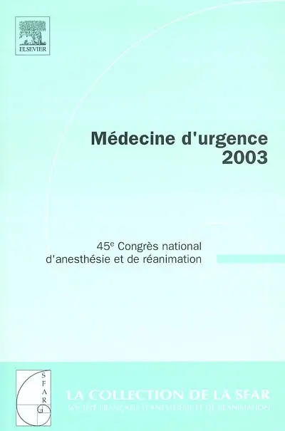 Médecine d'urgence 2003