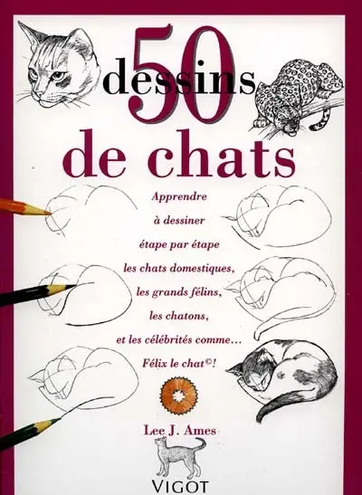 50 dessins de chats