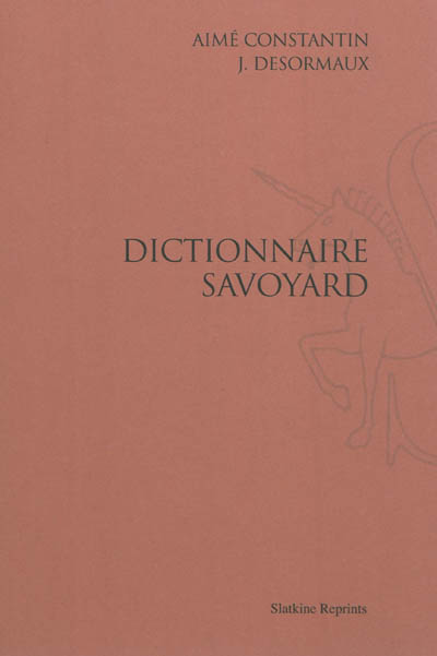 Dictionnaire savoyard