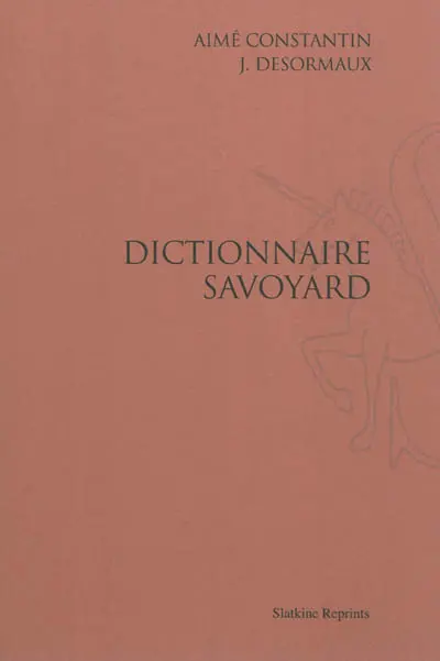 Dictionnaire savoyard