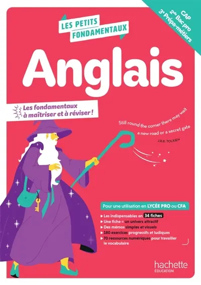Anglais : les fondamentaux  à maîtriser et à réviser ! : CAP, 2de bac pro, 3e prépa-métiers