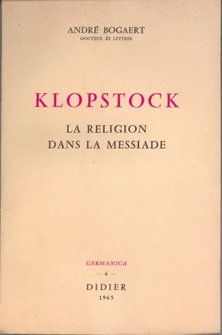 Klopstock, la religion dans la Messiade
