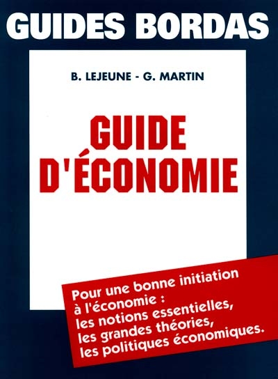 Guide d'économie