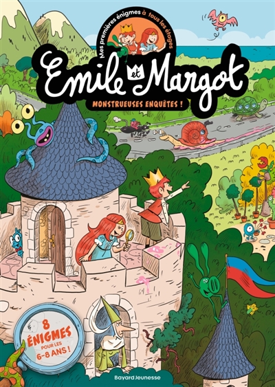 Mes premières énigmes à tous les étages : Emile et Margot, tome 1 : Monstrueuses enquêtes ! : 8 énigmes pour les 6-8 ans !