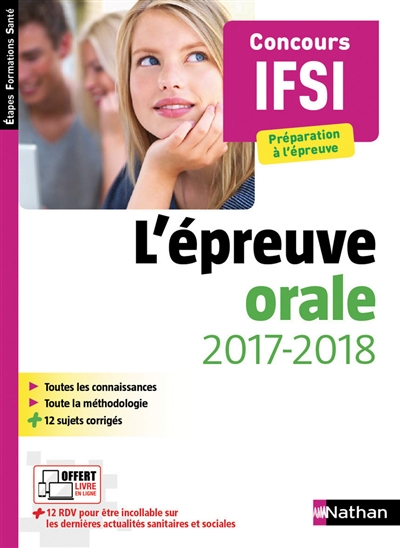 Concours IFSI, préparation à l'épreuve : l'épreuve orale 2017-2018
