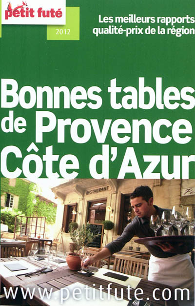 Bonnes tables de Provence-Côte d'Azur : 2012