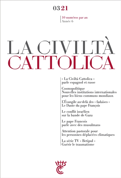 Civiltà cattolica (La), n° 3 (2021)