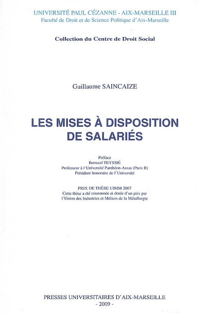 Les mises à disposition de salariés
