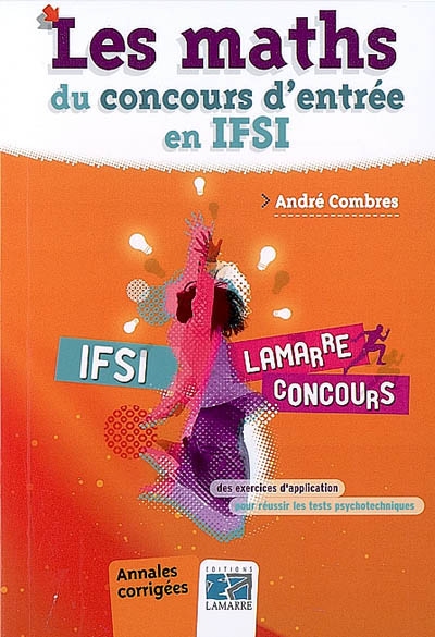 Les maths du concours d'entrée en IFSI