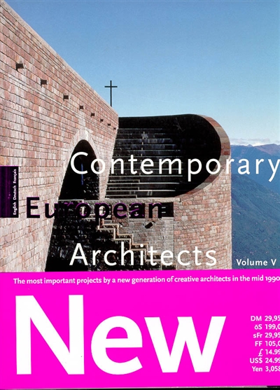 Architectes contemporains européens. Vol. 5