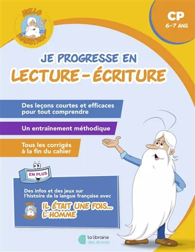 Je progresse en lecture-écriture, CP, 6-7 ans