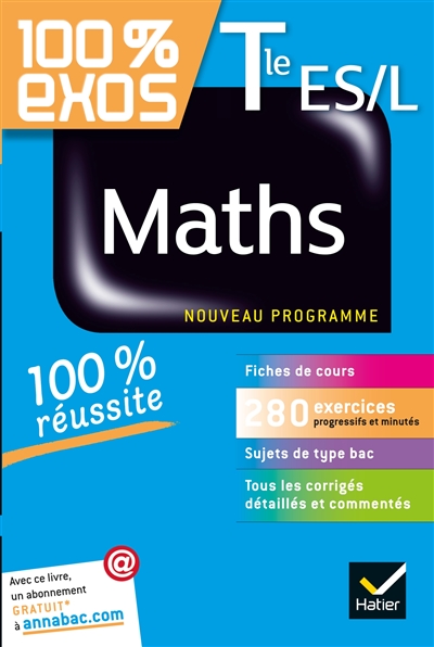 Maths Terminale ES-L : nouveau programme