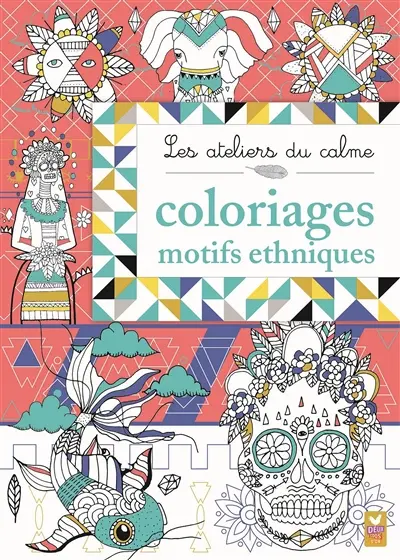 Coloriages motifs ethniques