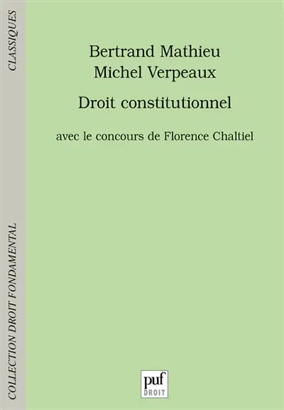 Droit constitutionnel