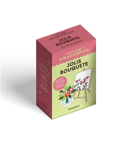 Jolis bouquets : Mini-kit de peinture