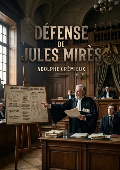 Défense de Jules Mirès : La défense de Jules Mirès par Adolphe Crémieux lors des audiences de 1861 à la Cour Impériale de Paris