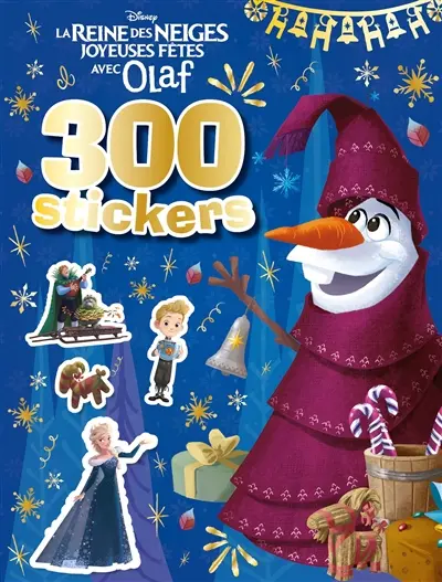 Joyeuses fêtes avec Olaf : 300 stickers