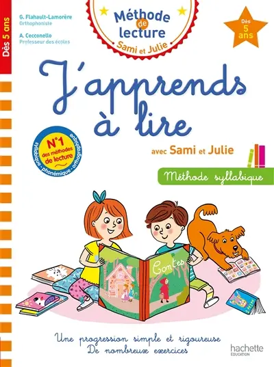 J'apprends à lire avec Sami et Julie, dès 5 ans : méthode syllabique