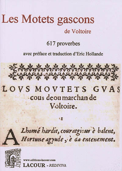 Les motets gascons de Voltoire : 617 proverbes